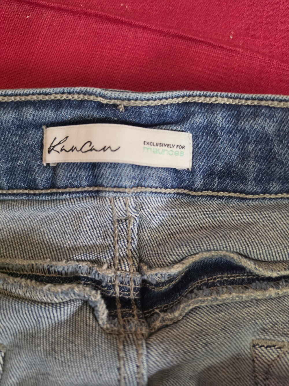 KanCan Light Blue Distressed Skinny Jeans - Picture 5 of 9